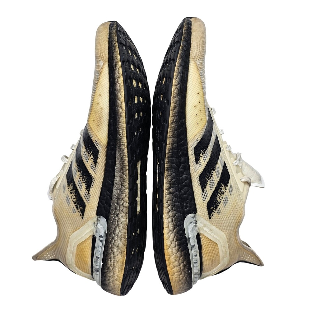 Adidas Ultraboost PB Mens Size 10 White‎ Core Black Running Shoes EG0915 - Picture 8 of 11
